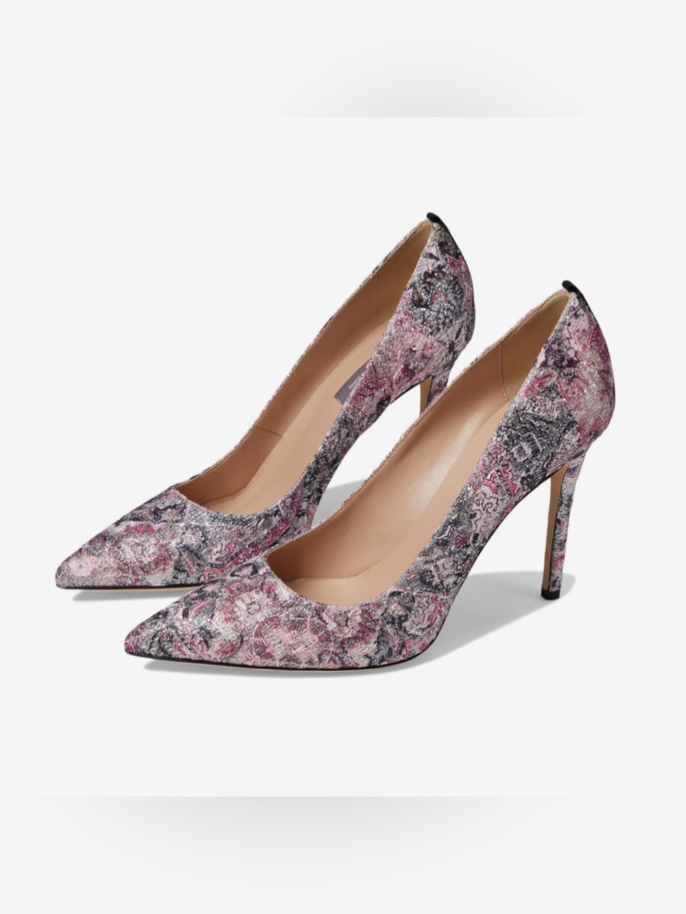 SJP by Sarah Jessica Parker ‘Fawn’ Jacquard Pumps size 37.5 US 7.5